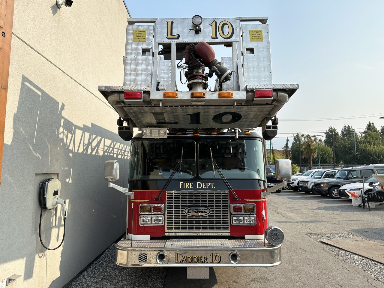 2002 Emergency One Ladder Fire Truck
